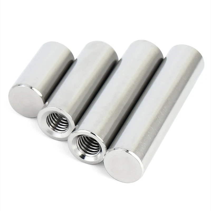 Weiyi M3-M6 GB120 SUS304 rodamiento de rosca interna de acero inoxidable posición cilíndrica rollo pasador moldeado tuerca de inserción integrada