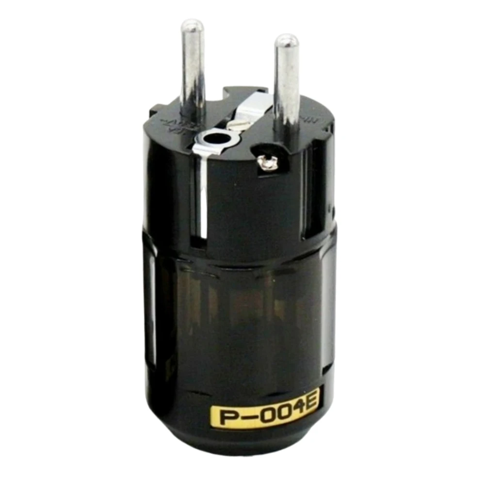Oyaide C-004 P-004E Schuko Europe EU Power Plug Rhodium Plated  IEC Audio Connector Female-Male MATIHUR audio  hifi