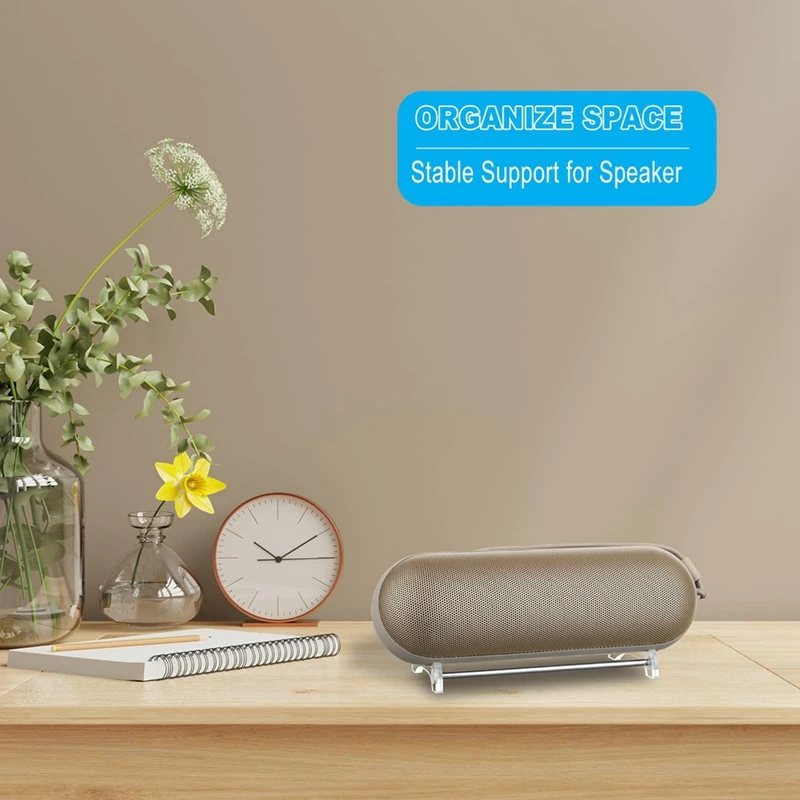 Speaker Desktop Stand For Beats Pill Speaker Acrylic Holder Speaker Display Stand Desktop Anti-Slip Base Mount