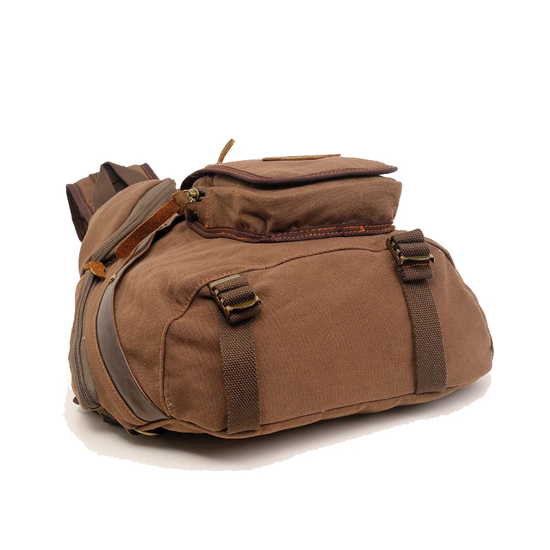 Imagem -03 - Homem Bolsa de Ombro Bolsas do Mensageiro da Lona dos Homens Peito Sling Bolsa Masculino Viagem Casual Militar Maior Estilingue Peito Bolsa