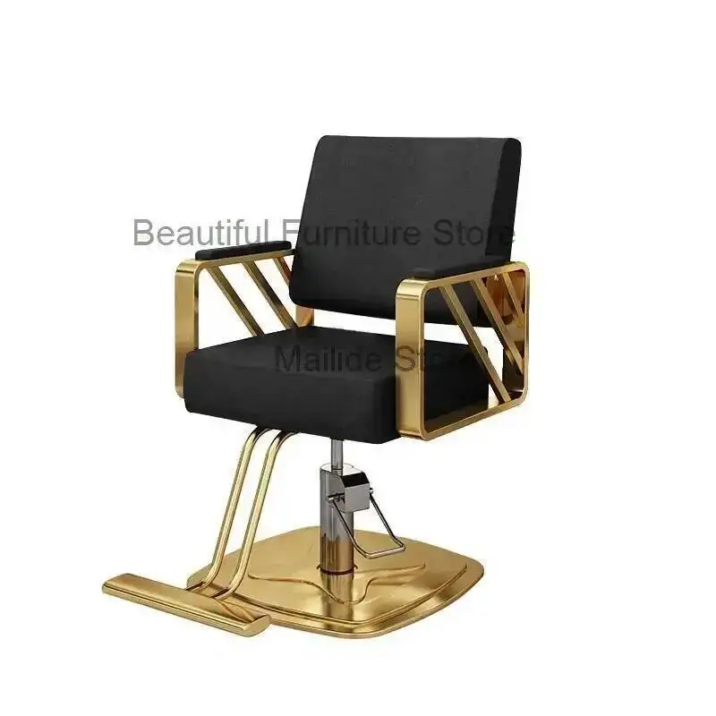 

Luxury Light Simple Hair Salon Barber Chairs Salon Furniture for Beauty Salon Chair Lift Swivel Chair Special Hairdressing Chair