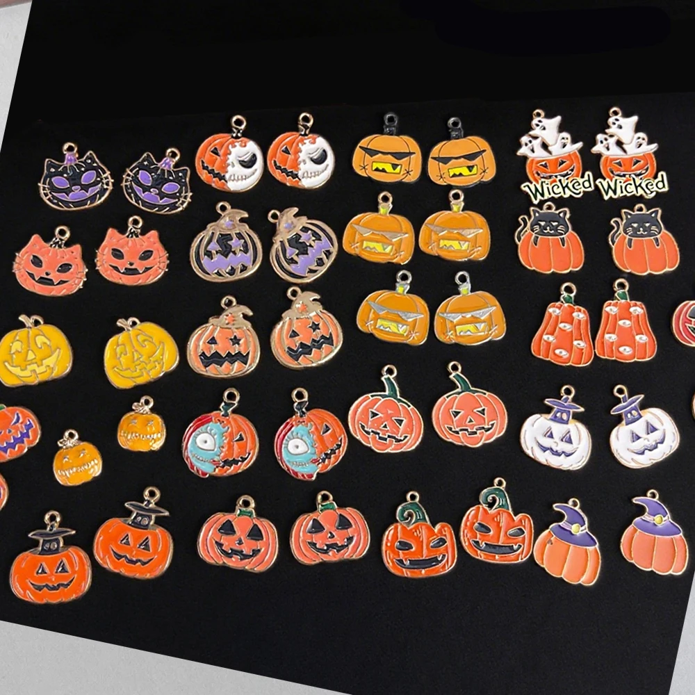 

Cordial Design 200Pcs DIY Accessories/Hallowmas Pumpk Pendant/Hand Made/Alloy Charms/Jewelry Findings & Components #194881