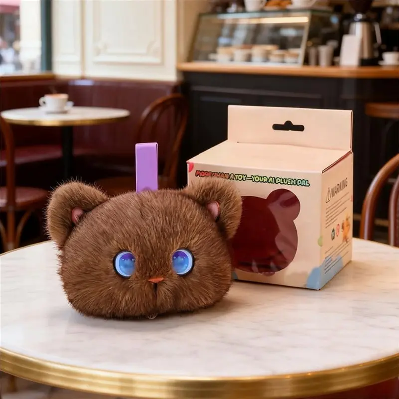 B05C-Dialogue Ai Intelligent Cat Robot Wifi For Interaction Emotional Companionship Daily Encyclopedia Tell Story Gift