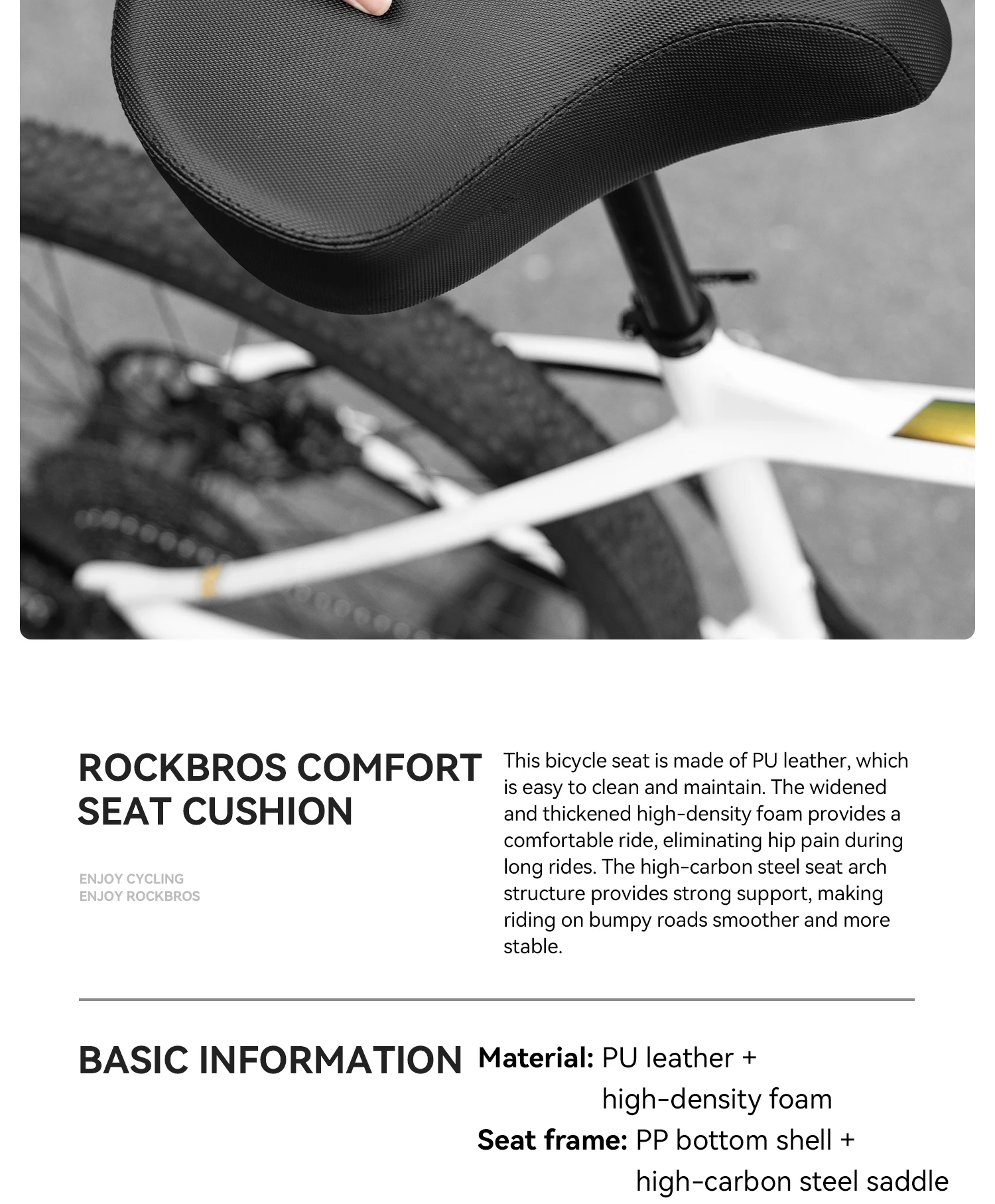 foam cushioning detail