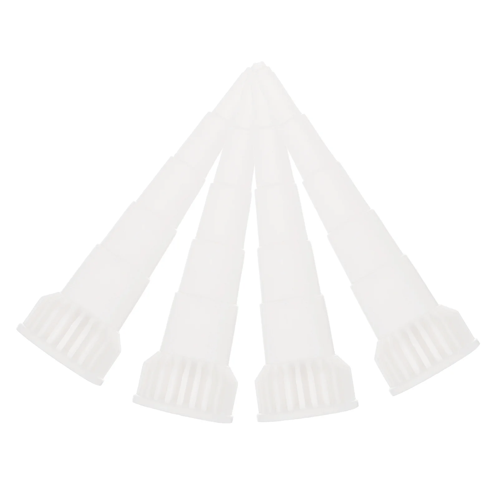 4 pz Cono di Controllo Riutilizzabile Finitura Tappi Per Utensili Mastice Tappo Per Calafataggio Punte per Mastice Coperture Per Tubi Per Mastice Kit di Strumenti di Finitura