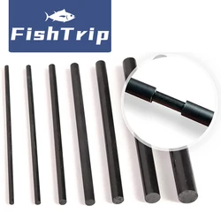 FishTrip Fishing Rod Repair Kit Carbon Fiber Sticks High Strength 1mm~10mm*10cm for Repair Broken Fishing Rod