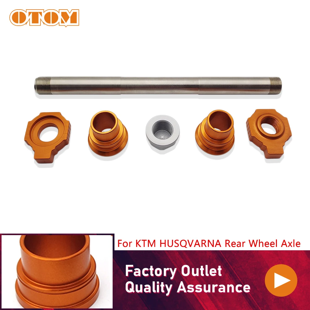 2002-2015 Motorcycle Accessories 265mm Wheel Hub Axle Rear Bushing Spacer Nut Kit For KTM EXC EXCF SX SXF XC XCF HUSQVARNA FC FE
