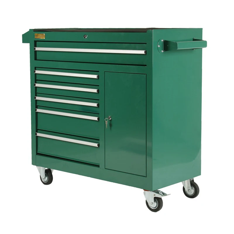 TP-18 Increased multifunctional tool cabinet mobile tool cart trolley with lock toolbox Multi-function tool cart