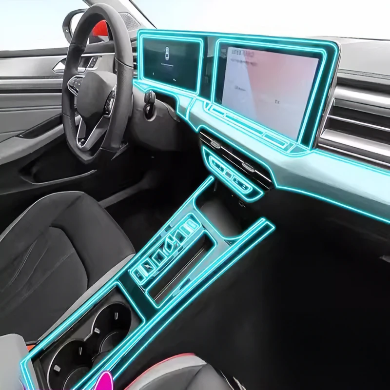 

Для Volkswagen Lamando L 2022-2023 приборная панель мультимедийная навигация прозрачная защитная пленка от царапин модификация для