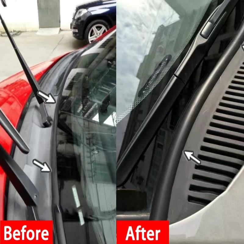 Car Windshield Panel Moulding Seal Strip Sticker For BMW E46 E90 E60 E39 E36 E30 E87 E34 E92 E91 Mini Cooper R50 R56 R60 F55 F56
