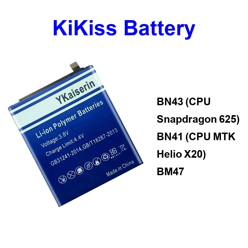 

Battery BM47 BN41 Cpu Mtk Helio X20 BN43 Snapdragon 625 For Xiaomi Redmi 3S 3X 3 Note 4 4X 3G+32G4 Pro 4G 6200-6500Mah
