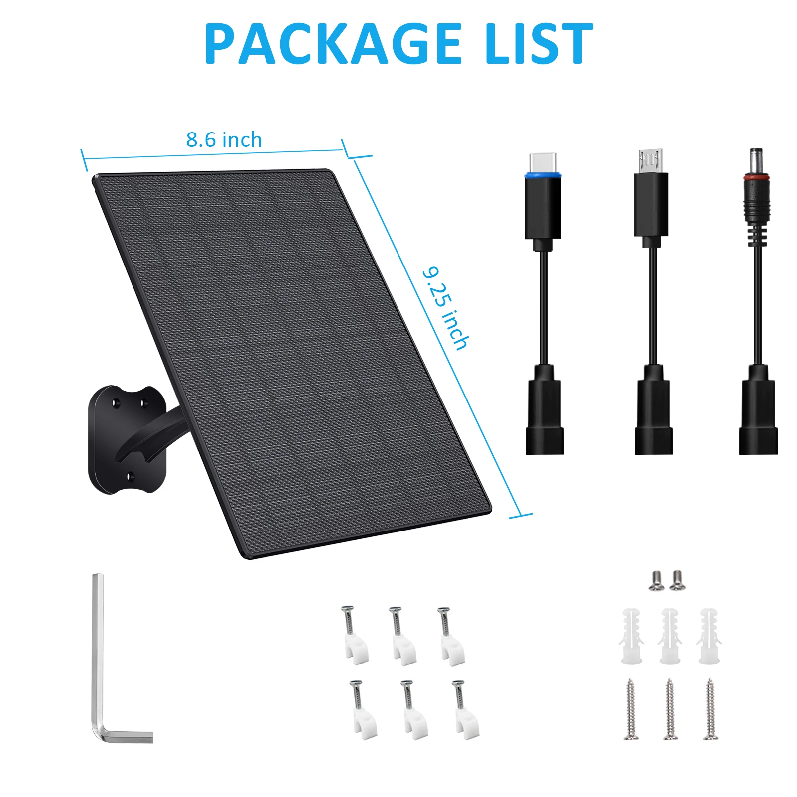 New 10W Monocrystalline Solar  - Adjustable Monitor Mount 评论和价格