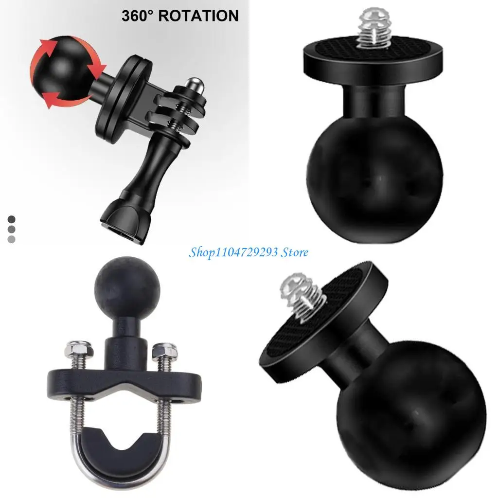 

Y2GD Secure Bike Camera Holder Ballhead Mount for 12/11 Action Camera Bracket