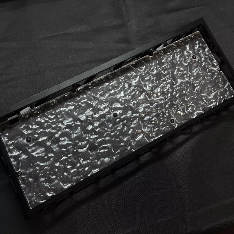 Ice60 mirror uniform light plate frosted uniform light plate accessories acrylic material modification keyboard customization