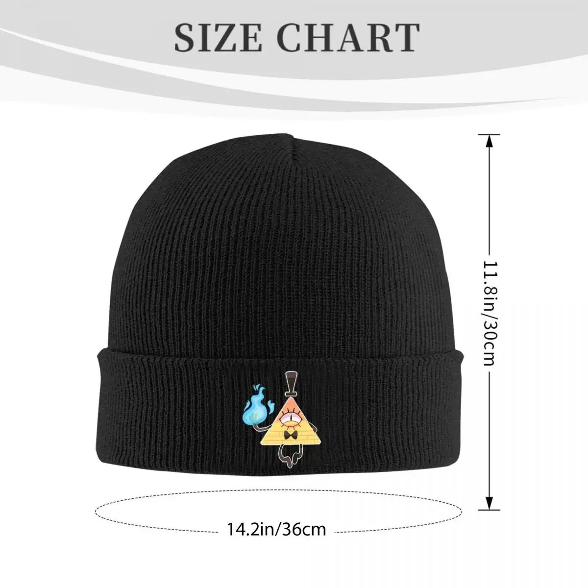 Bill Cipher You Can Trust Me Knitted Hat Beanie Winter Hats Warm Hip-hop Caps Men Women