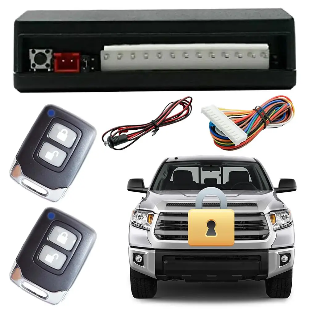 Kit Central remoto para automóvil, cerradura Universal, desbloqueo Central de potencia con sistema de bloqueo sin llave, Control de entrada, 1 mando a distancia Se S2K5