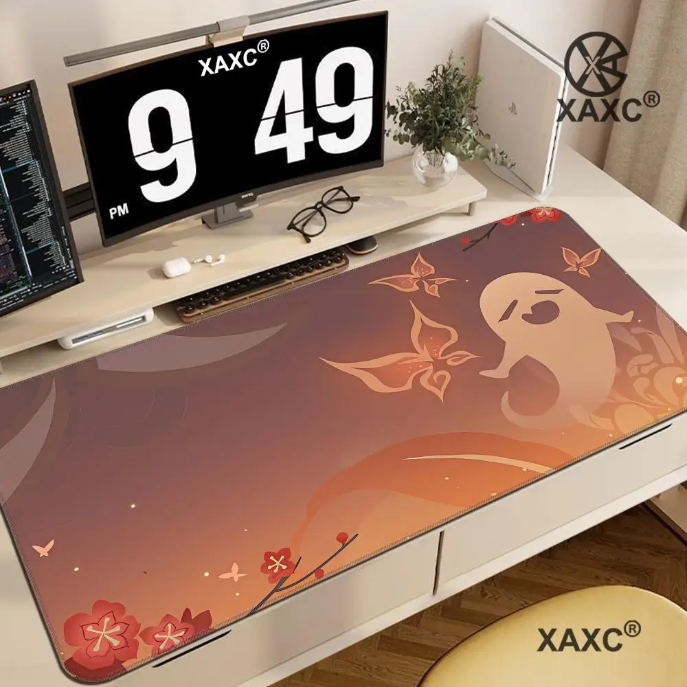 

Genshin Pattern Game Mouse Pad Extra Large Mandrill Ganyu Walnut Two-dimensional Computer Keyboard E-Sports Desk Mat XAXC