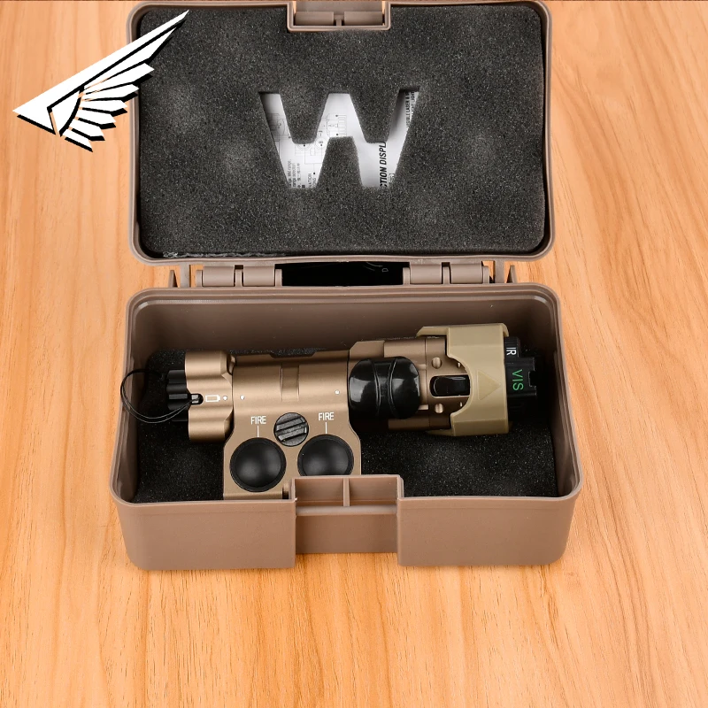 

All Metal Laser Pointer Red Green Blue Dot Sight IR Laser IR Light MAWL Infrared-aimed Laser 2.5MM 2.5MM Plug Dual Remote Switch