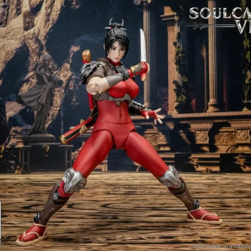 

In Stock Original Storm Toys BNSC02 Female Soldier Soulcalibur Japan Ninja TAKI Full Set 6'' 1/12 Anime Action Figure Model Toys