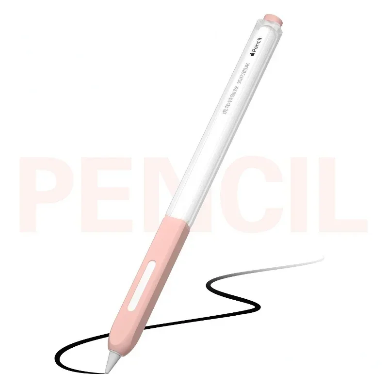 For Apple Pencil Pro Case Stylus Pen Cases For Apple Pencil 2 2nd Gen Cover Soft Silicone Coque For iPad Pencil Pro Sleeve Capa
