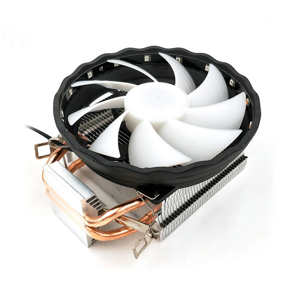 

Radiator Fan Colorful Light Cooling Copper CPU The Host Low Noise Pin Interface