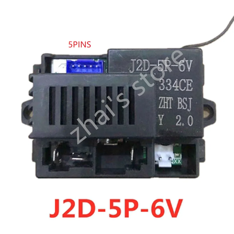 J2D-7P-6V J4D-7P-12V J2D-5P-6V  Children's Electrical Toy Controller RC 2.4Ghz Receiver Electric Four-Wheel Car Bluetooth