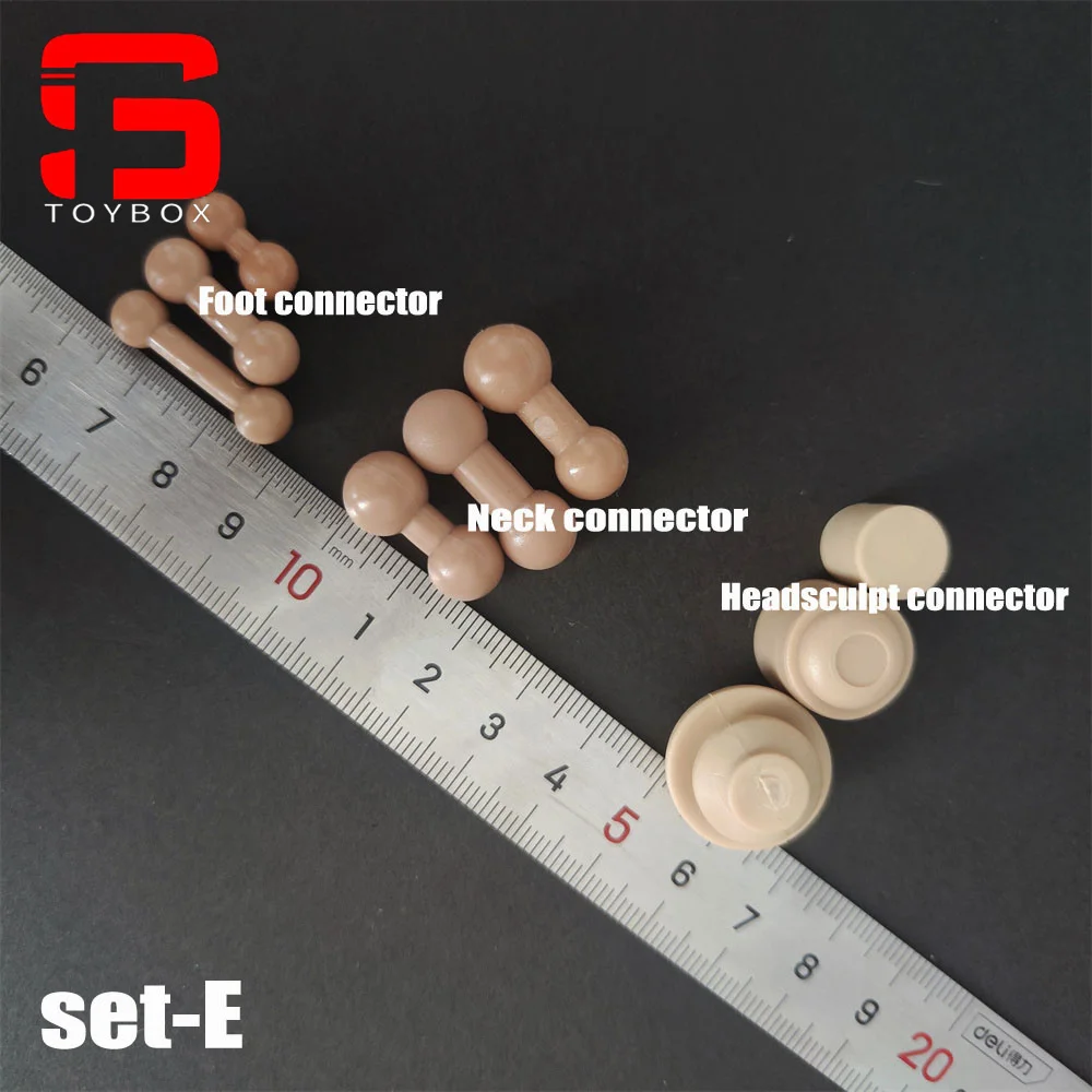 Action figur im Maßstab 1/6 Hals-/Fuß-/Kopf verbinder Gelenk körper zubehör passend für 12 "männliche weibliche Soldatin Action figur Körper puppe