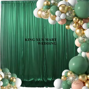 Arka plan Düğün Beyaz İpek ve Buz, Örtü, Sahne zemin, fotoğraf kabini, Parti dekorasyon Olay Olay yerine yapılan 12 çekirdekli satışlar-no. 12