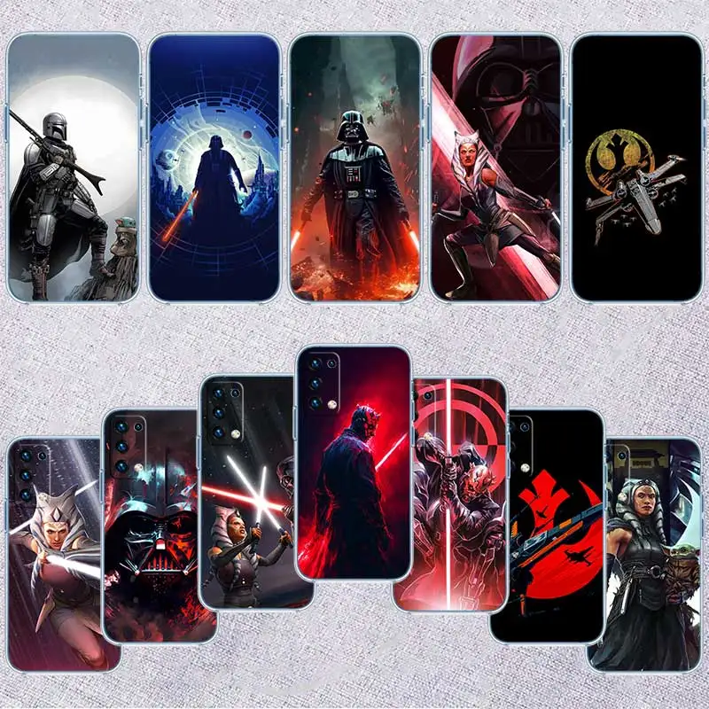 Funda de teléfono transparente Star Wars para Motorola Moto G7 G8 G9 G84 G85 G73 G24 G15 Z2 Play Power Plus