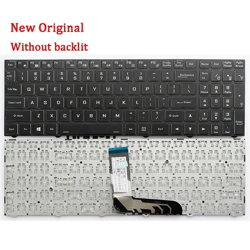 New Laptop Rreplacement Keyboard Compatible for Hasee ZX7 ZX8 TX6 TX7 TX8 TX9 GX7 GX8 GX9 Z7-CT7NA