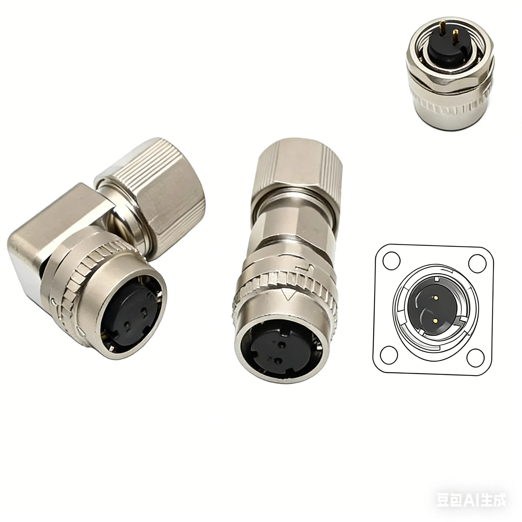 DDK 10pin 2pin For Mitsubishi Yaskawa Servo Motor