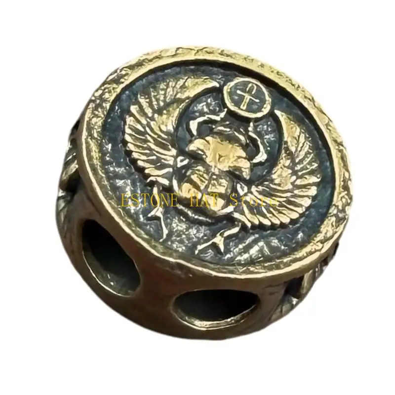 

49MF Brass Insect Pendant for Handmade Jewelry Gear Beads Charm DIY Accessories