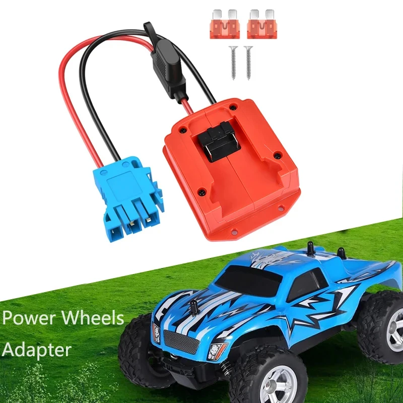 

Адаптер Power Wheels для аккумулятора Milwaukee 18 В M18 с разъемом жгута проводов и держателем предохранителя