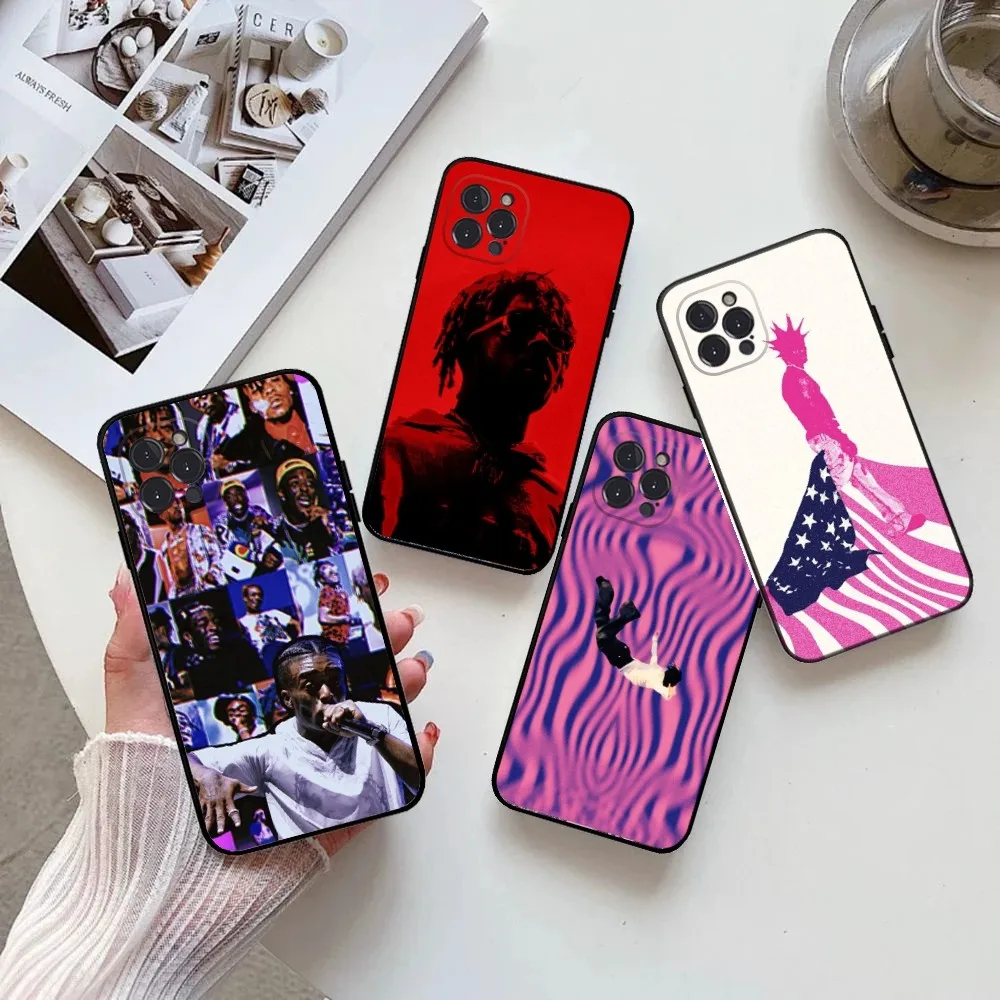 L-Lil uzi vert Phone Case  for IPhone 15,14,13,12,11 Pro Max Mini 8,7 Plus SE2 X XR XS MAX Silcone Soft Covers