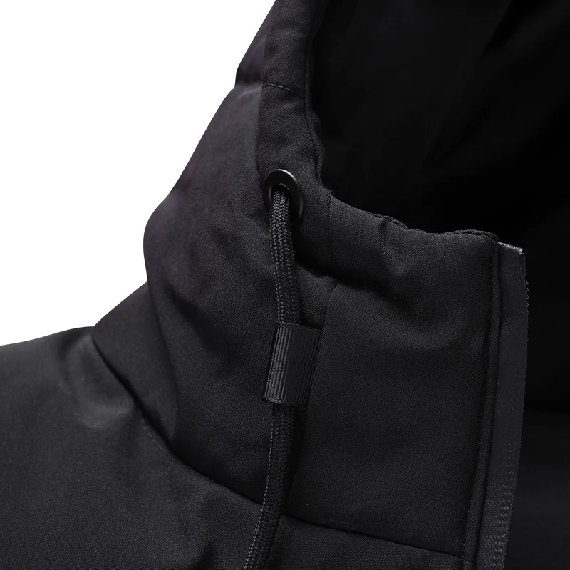 Men's Casual Puffer Jacket - Hooded, Thickened & Lightweight, Versatile for Outdoor Activities & Urban Casual in Winter