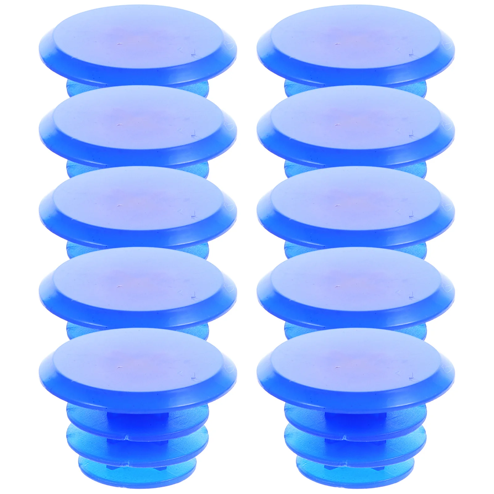

10Pcs Mountain Bike Handlebar End Plugs Plastic Lightweight Durable Bar Caps Road Bike Grip End Stoppers Bar Plugs