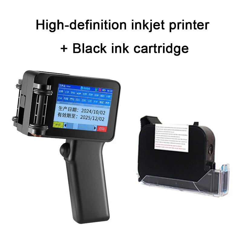 Intelligent Handheld Inkjet Printer Multi-color Production Date Fully Automatic Small Digital Marking Packaging Coder