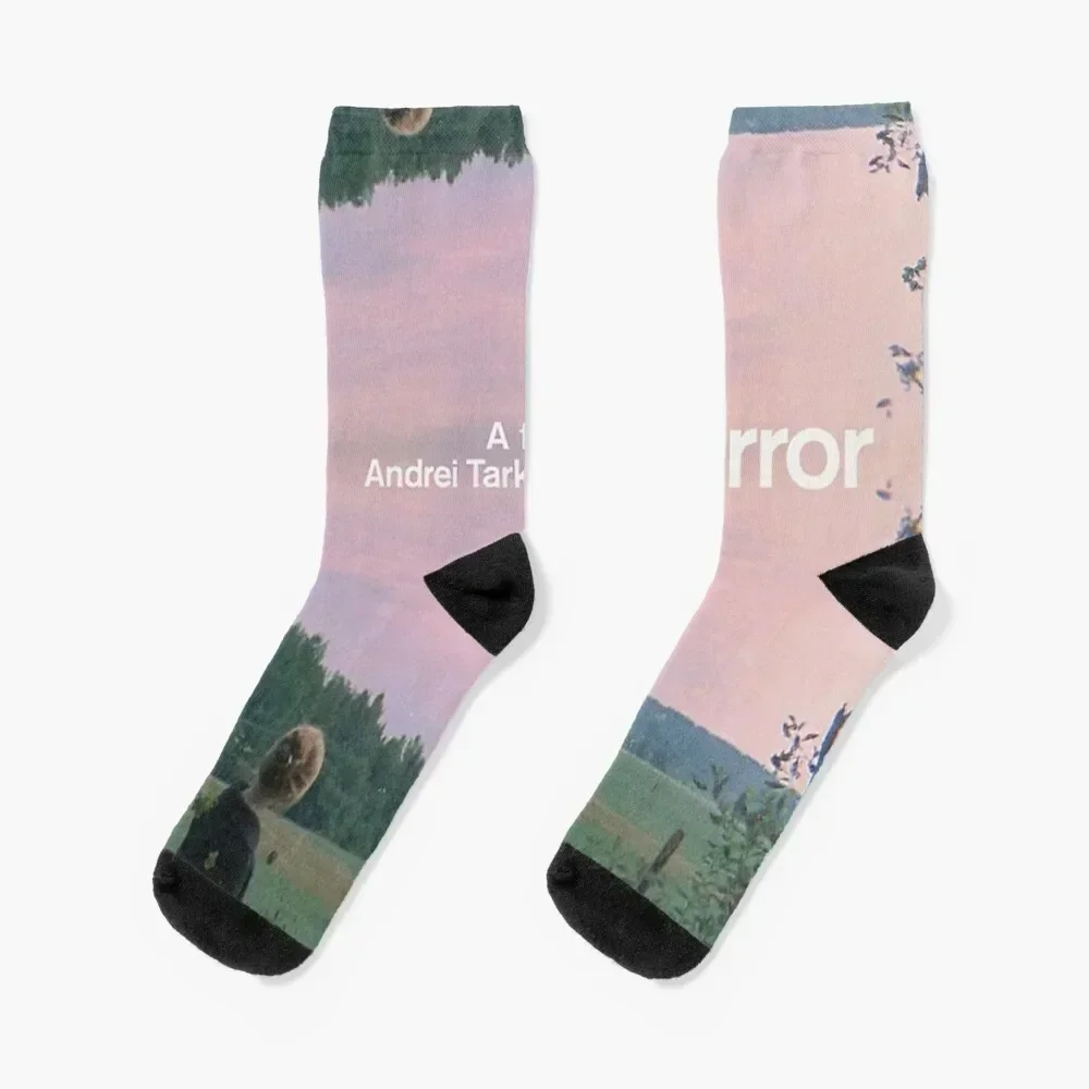 Mirror (Tarkovsky) - Movie Poster Socks sheer Climbing Socks For Men Women's