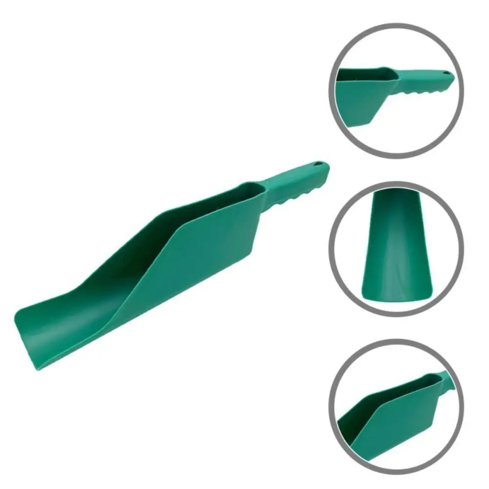 Green Gutter Drain Cleaning Scoop New Large Capacity Plastic Eaves Shovel Garden Leaf Cleaning Spoon