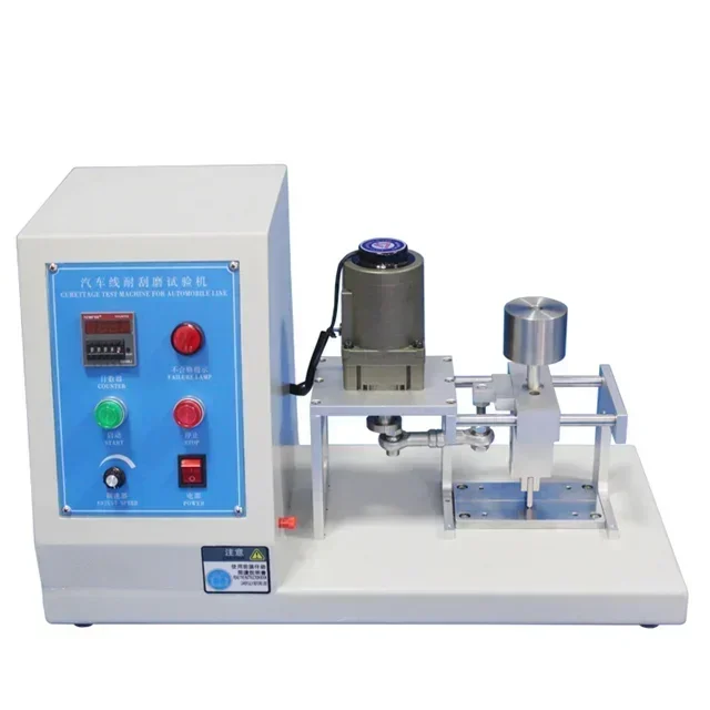 Automobile Wires Abrasion Resistance Tester Cable Scratch Resistant Testing Machine By Glomro