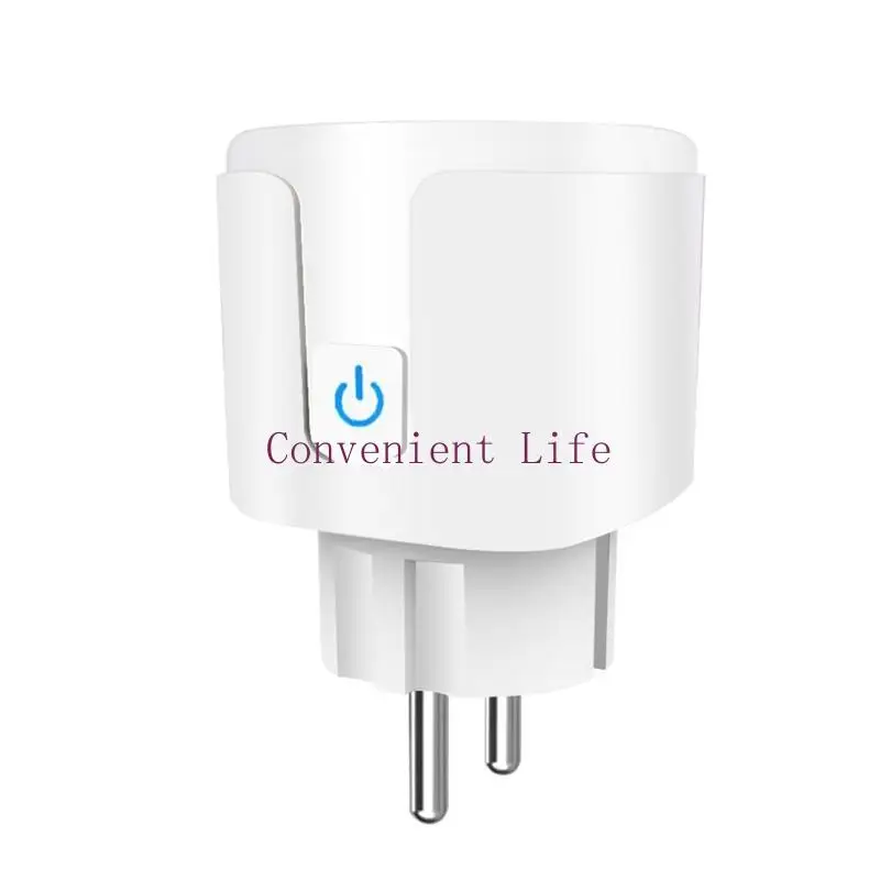 L1EE Tuya Wifi for Smart Socket EU 16A 20A Alexa Voice Remote Timer Plug for Smart Home Via for Smart Life Real-time Power Mo