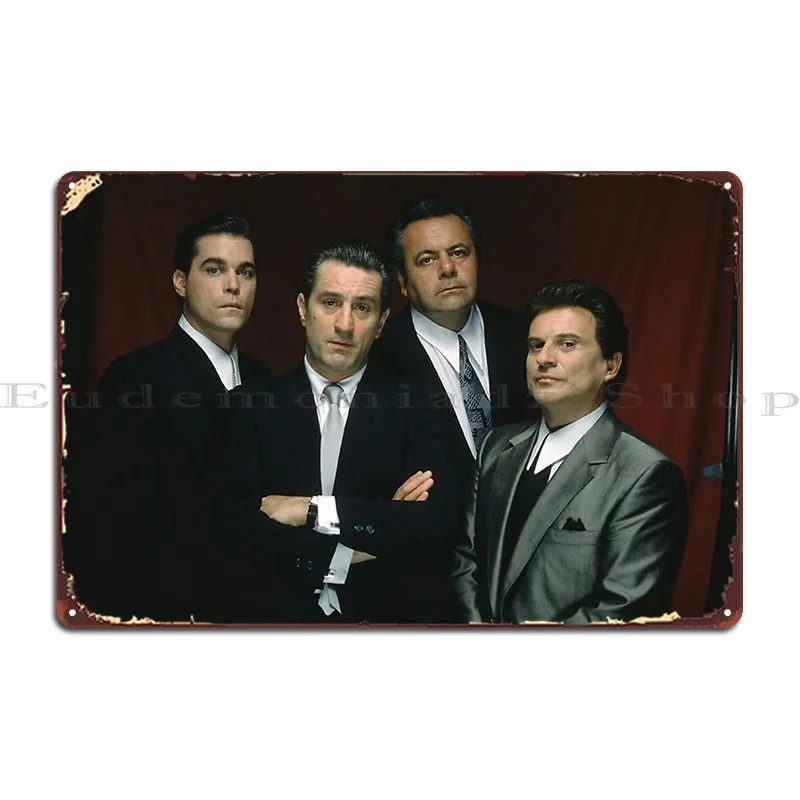 Goodfellas The Boys Metal Plaque Printing Wall Decor Club Club Garage Tin Sign Poster