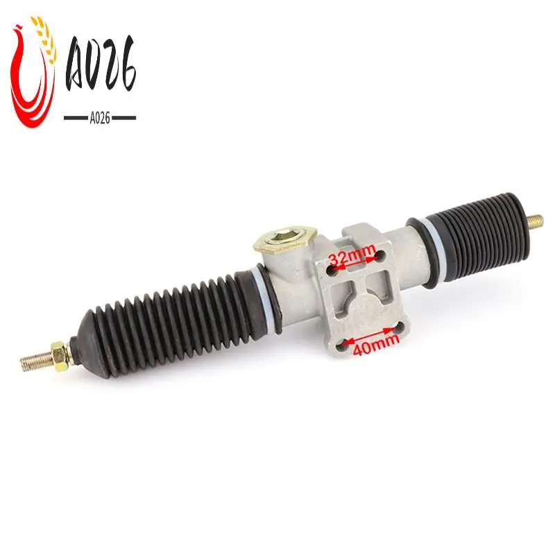 

A026-360Mm 30T Power Steering Gear Shaft Rack Pinion Assembly 1.75 For DIY China Go Kart Buggy Karting ATV UTV Bike Parts
