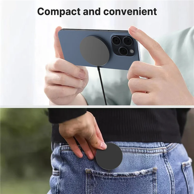 100 واط المغناطيسي شاحن لاسلكي الوسادة USB + نوع C ل Magsafe آيفون 16 15 14 13 12 برو ماكس جهاز شحن سريع محطة شواحن