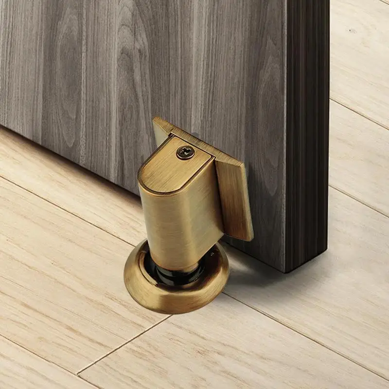 Magnetic Door Stop Anti-Collision Door Stopper Door Catch For Bottom Of Door Indoor Floor Door Stop Anti-Collision Door Stopper