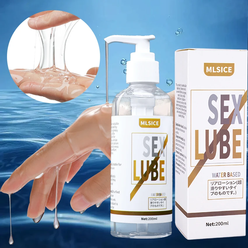 Lubricant for Sex Semen Lube Vagina Water Based Anal Lubrication Gay Adult Masturbation Intimate Toys Gel Sexy Shop view 5