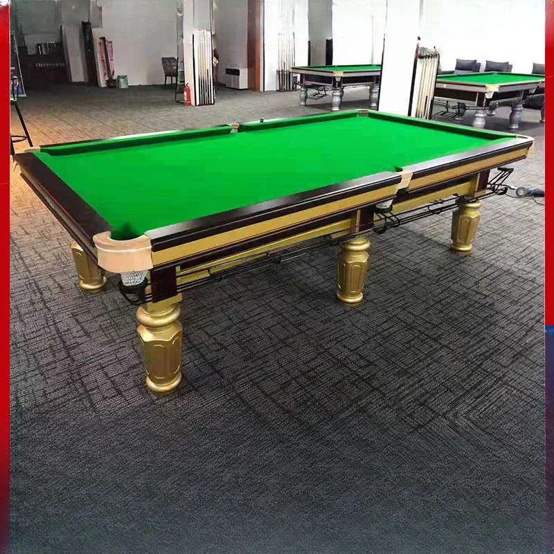 Billiards Room Standard Household Commercial Indoor Court Multifunctional Billiards Table Marble American-Chinese Black Eight