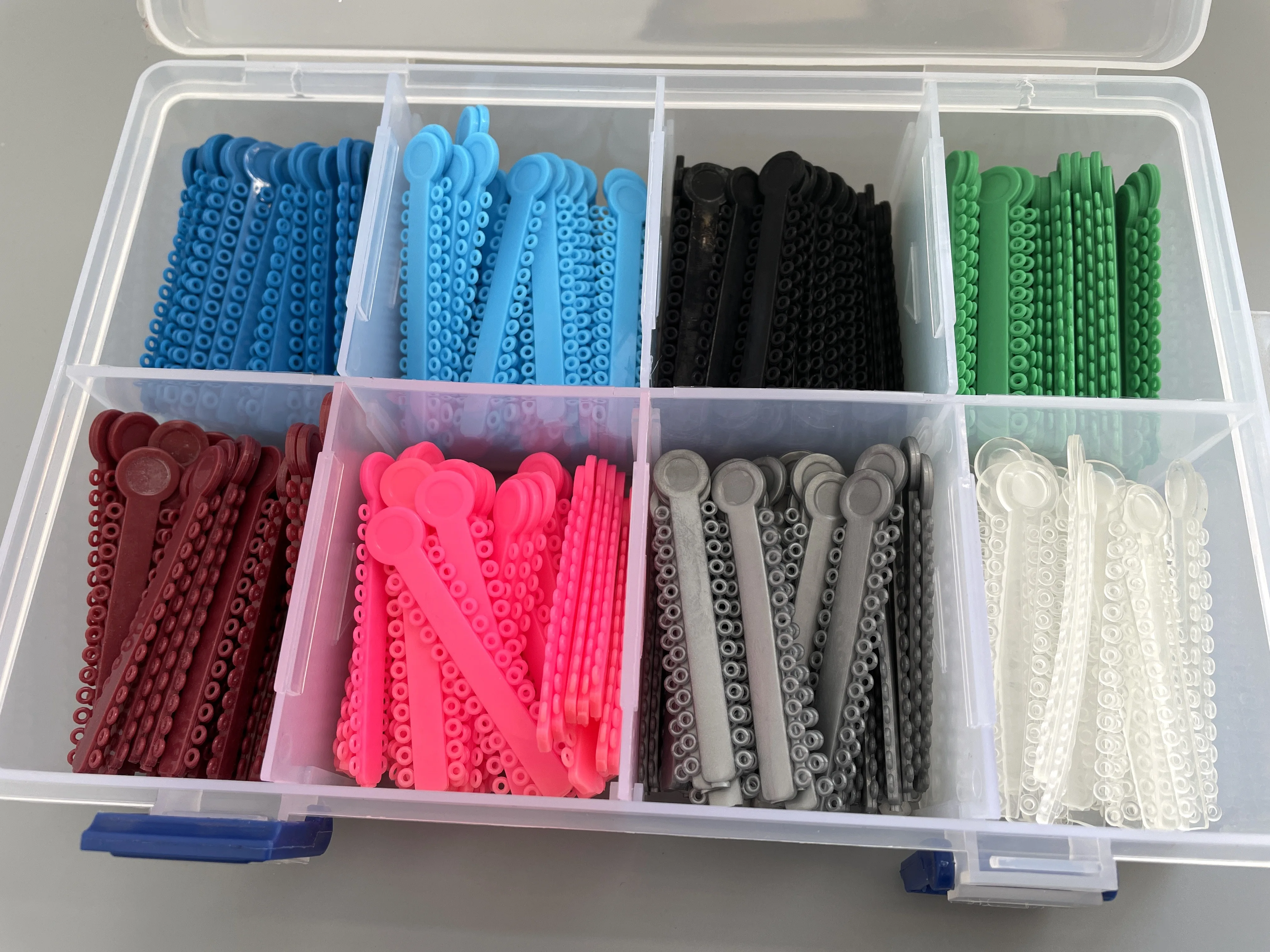 8Colors 40Sticks/Color I Type Brace Latex-Free Ligature Tie  Color Can Choose