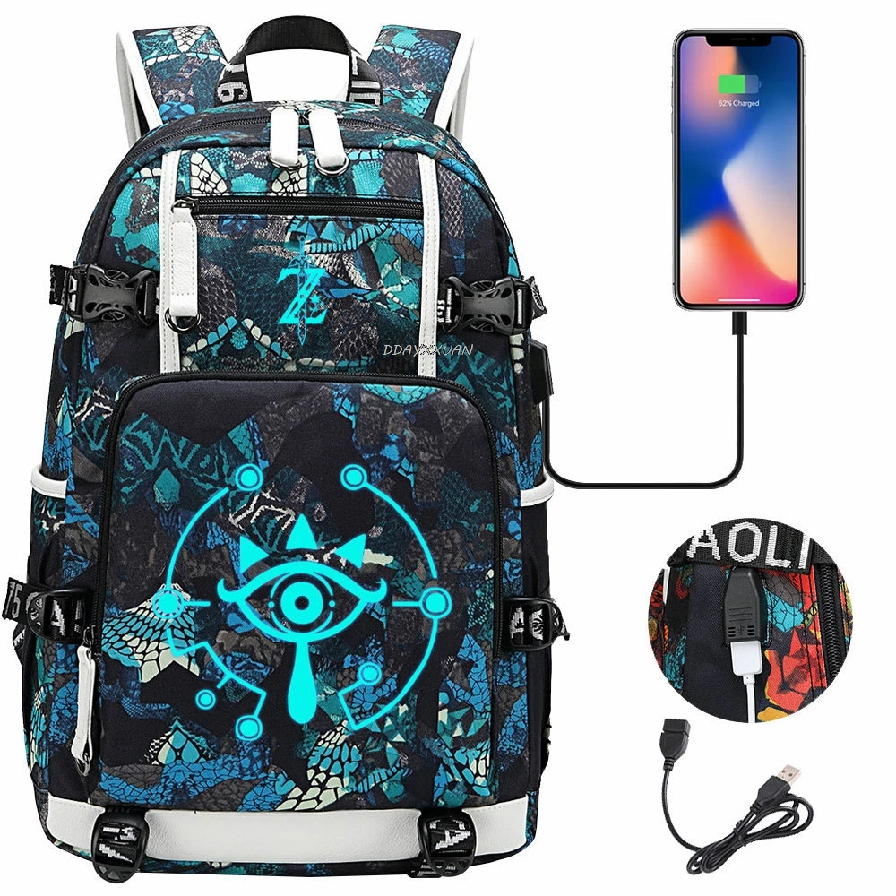 Zelda Backpack Student Schoolbag Computer Bag Backpack Birthday Gift for Girls Kids Boys