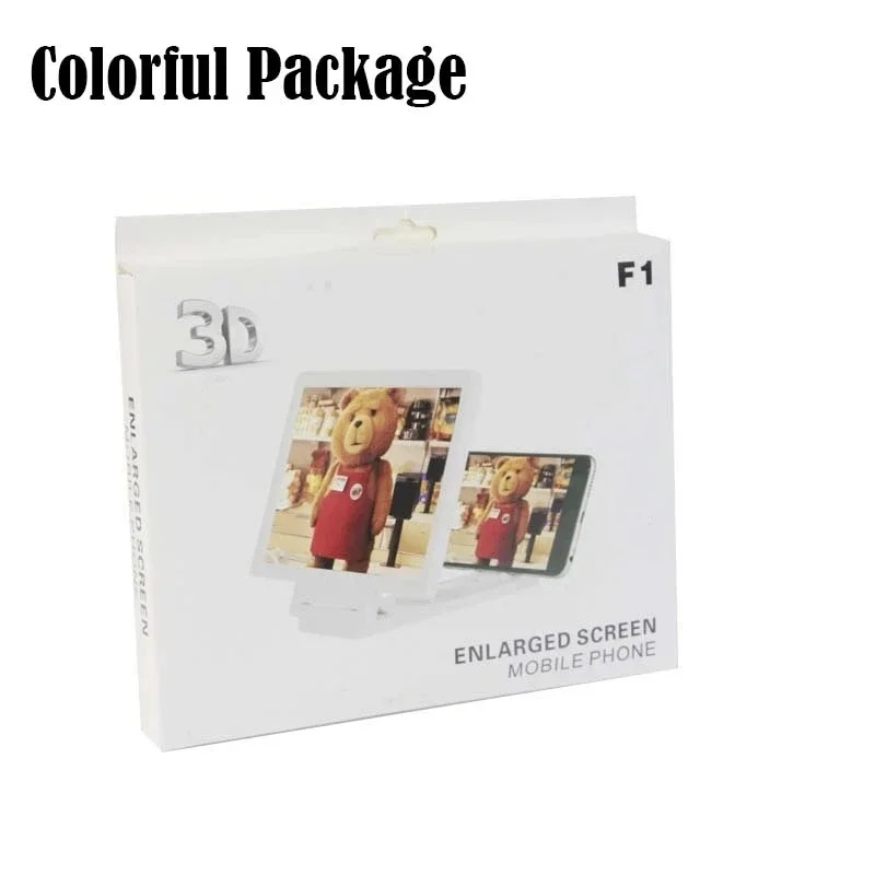 휴대전화 화면 확대경, 블루라이트 렌즈, 접이식 확대경, 1.5X, 3D 울트라 클리어, 방사선 방지, 휴대폰 거치대